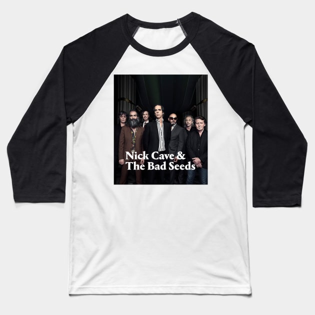 Nick Cave Baseball T-Shirt by arivasrobbins